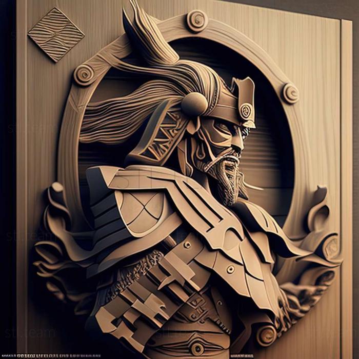 3D model Samurai Warriors Spirit of Sanada game (STL)